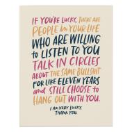 Talk In Circles Card