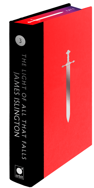 THE LIGHT OF ALL THAT FALLS Deluxe Hardcover Edition by James Islington
